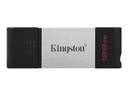Kingston DataTraveler 80 - Unidad flash USB - 128 GB - USB 3.2 Gen 1 / USB-C
