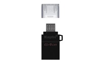 Kingston DataTraveler microDuo G2 - Unidad flash USB - 64 GB - USB 3.2 Gen 1 / micro USB