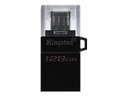 Kingston DataTraveler microDuo G2 - Unidad flash USB - 128 GB - USB 3.2 Gen 1 / micro USB
