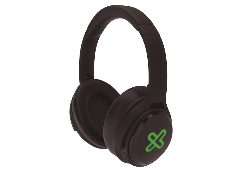 Klip Xtreme - KWH-251BK - Headphones - Para Home audio / Para Portable electronics - Wireless - 22hr Bat. Black