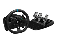 Logitech G923 - Juego de volante y pedales - cableado - para PC, Microsoft Xbox One, Microsoft Xbox Series S, Microsoft Xbox Series X