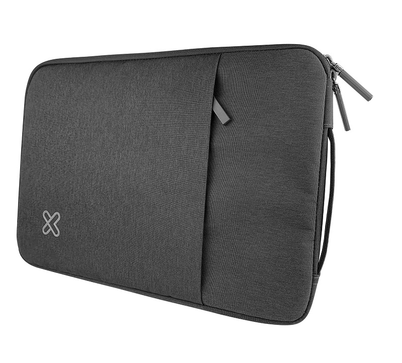 Klip Xtreme - Notebook sleeve - 15.6" - Polyester - Gray - with Pocket