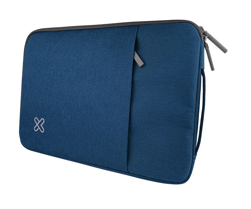 Klip Xtreme - Notebook sleeve - 15.6" - Polyester - Blue - with Pocket