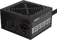 Gigabyte P550B - Fuente de alimentación (interna) - ATX12V 2.31 - 80 PLUS Bronze - CA 100-240 V - 550 vatios - PFC activa