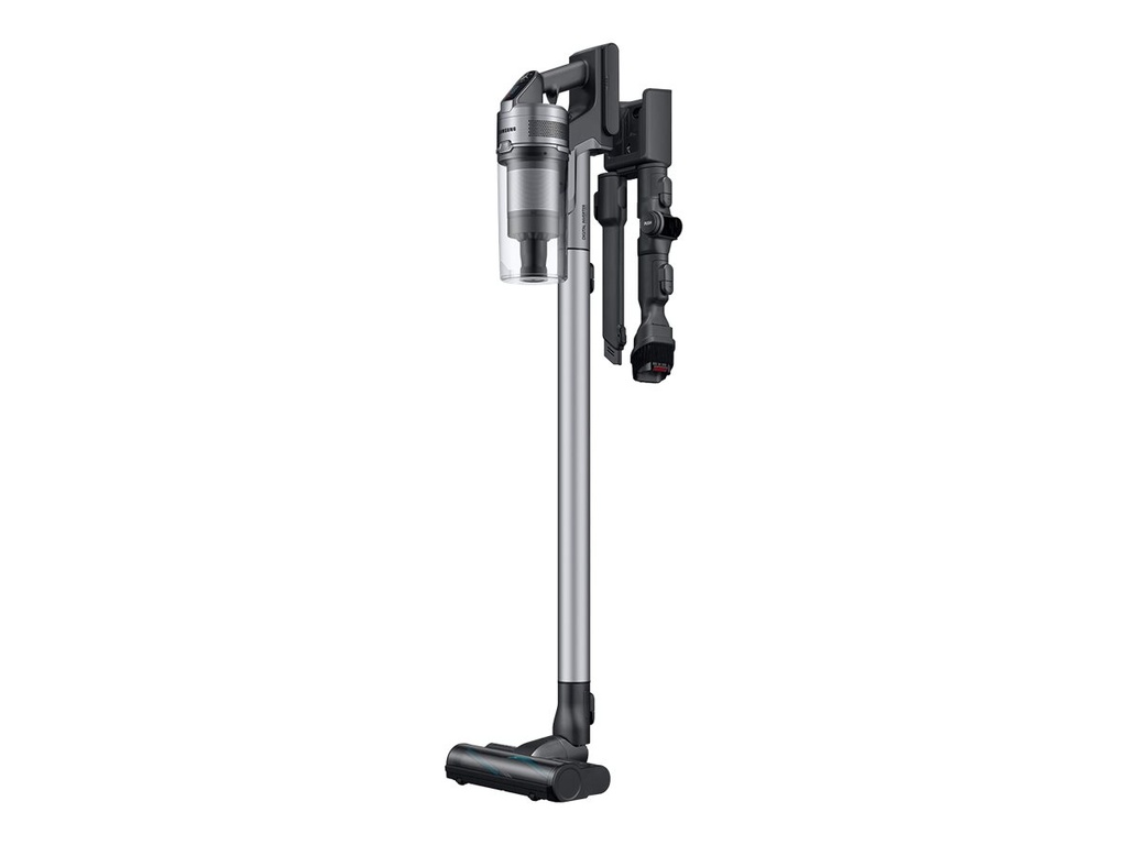 Samsung Jet 75 Complete VS20T7536T5 - Aspiradora - con palo/manual (2 en 1) - sin bolsa - inalámbrico - titan chrometal
