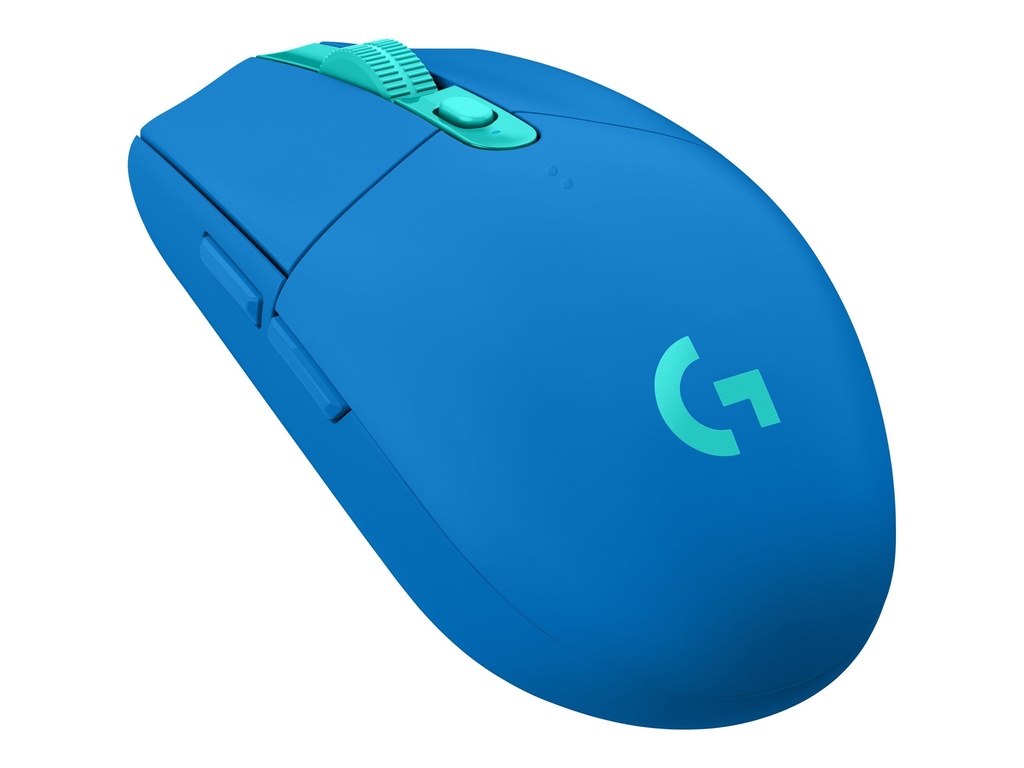 Logitech G305 - Ratón - óptico - 6 botones - inalámbrico - LIGHTSPEED - receptor inalámbrico USB - azul