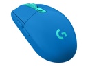 Logitech G305 - Ratón - óptico - 6 botones - inalámbrico - LIGHTSPEED - receptor inalámbrico USB - azul