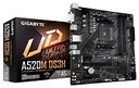Gigabyte A520M DS3H - 1.0 - placa base - micro ATX - Socket AM4 - AMD A520 - USB 3.2 Gen 1 - Gigabit LAN - Tarjeta gráfica (CPU necesaria) - HD Audio (8-canales)