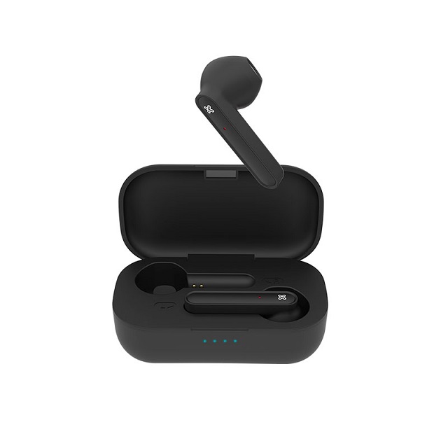 Klip Xtreme - KTE-005BK - Earphones - Para Home audio / Para Portable electronics / Para Tablet / Para Cellular phone - Wireless - TWS Black 12hr