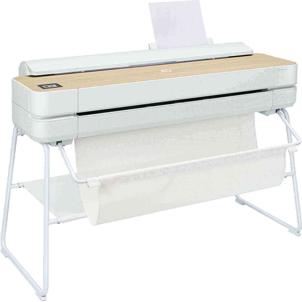 HP DesignJet Studio - High-Tech Wood Design - 24" impresora de gran formato - color - chorro de tinta - A0, ANSI D, Rollo (91,4 cm x 45,7 m) - 2400 x 1200 ppp - hasta 0.47 minutos/página (monocromo) / hasta 0.47 minutos/página (color) - USB 2.0, LAN, Wi-Fi