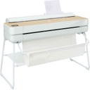 HP DesignJet Studio - High-Tech Wood Design - 24" impresora de gran formato - color - chorro de tinta - A0, ANSI D, Rollo (91,4 cm x 45,7 m) - 2400 x 1200 ppp - hasta 0.47 minutos/página (monocromo) / hasta 0.47 minutos/página (color) - USB 2.0, LAN, Wi-Fi