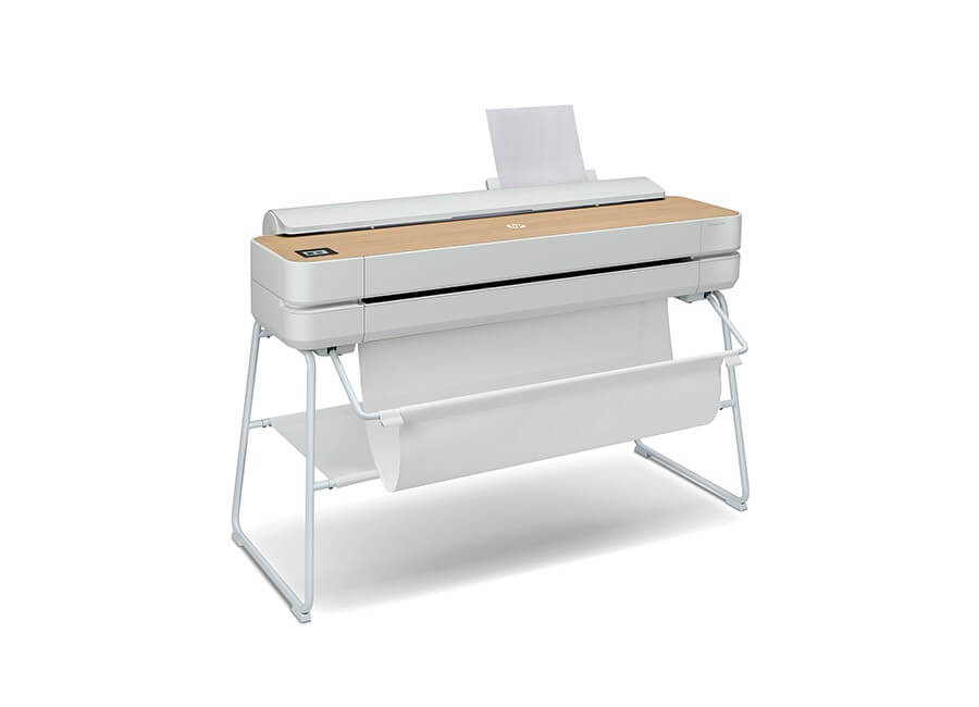 HP DesignJet Studio - High-Tech Wood Design - 36" impresora de gran formato - color - chorro de tinta - A0, ANSI D, Rollo (91,4 cm x 45,7 m) - 2400 x 1200 ppp - hasta 0.45 minutos/página (monocromo) / hasta 0.45 minutos/página (color) - USB 2.0, LAN, Wi-Fi