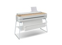 HP DesignJet Studio - High-Tech Wood Design - 36" impresora de gran formato - color - chorro de tinta - A0, ANSI D, Rollo (91,4 cm x 45,7 m) - 2400 x 1200 ppp - hasta 0.45 minutos/página (monocromo) / hasta 0.45 minutos/página (color) - USB 2.0, LAN, Wi-Fi