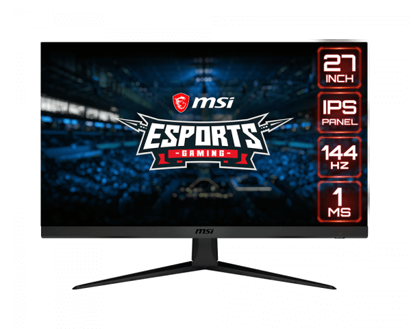 MSI Optix G271 - Monitor LED - 27" - 1920 x 1080 Full HD (1080p) @ 144 Hz - IPS - 250 cd/m² - 1000:1 - 1 ms - 2xHDMI, DisplayPort