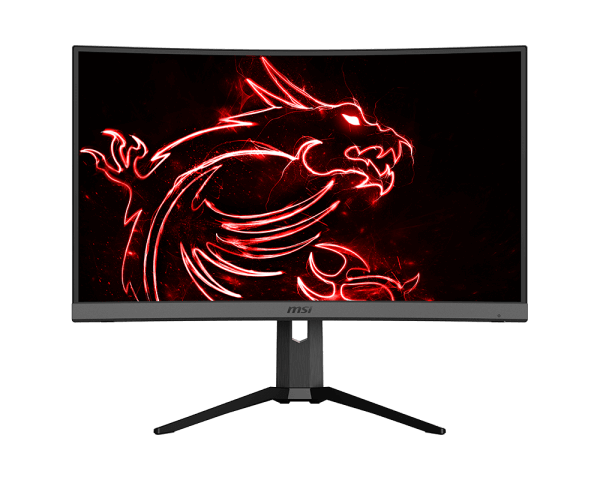 MSI Optix MAG272CR - Monitor LED - curvado - 27" - 1920 x 1080 Full HD (1080p) @ 165 Hz - VA - 300 cd/m² - 3000:1 - 1 ms - 2xHDMI, DisplayPort, USB-C