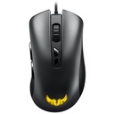 ASUS TUF Gaming M3 - Ratón - ergonómico - óptico - 7 botones - cableado - USB - gris