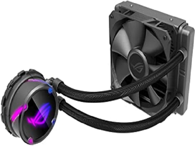 ASUS ROG STRIX LC 120 - Sistema de refrigeración líquida del procesador - (para: LGA1156, LGA1366, LGA1155, LGA2011, LGA1150, LGA2011-3, LGA1151, AM4, LGA2066, TR4) - aluminio con base de cobre - 120 mm