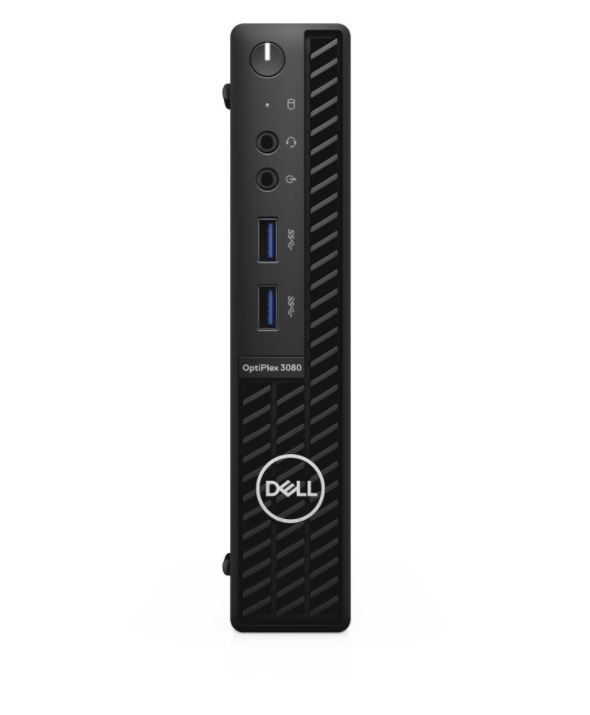 Dell OptiPlex 3080 - Micro - Core i5 10500T / 2.3 GHz - RAM 8 GB - HDD 1 TB - UHD Graphics 630 - GigE - Win 10 Pro 64 bits - monitor: ninguno - CTO - con 3 Years Hardware Service with Onsite/In-Home Service After Remote Diagnosis