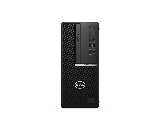 Dell OptiPlex 7080 - SFF - Core i7 10700 / 2.9 GHz - RAM 8 GB - HDD 1 TB - grabadora de DVD - UHD Graphics 630 - GigE - Win 10 Pro 64 bits - monitor: ninguno - BTS - con 3 Years ProSupport with Next Business Day