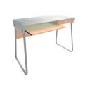 Xtech - Desk S Lvl XTF-CD197 - Escritorio para computadora con tope de vidrio  - Color: Sicomoro 