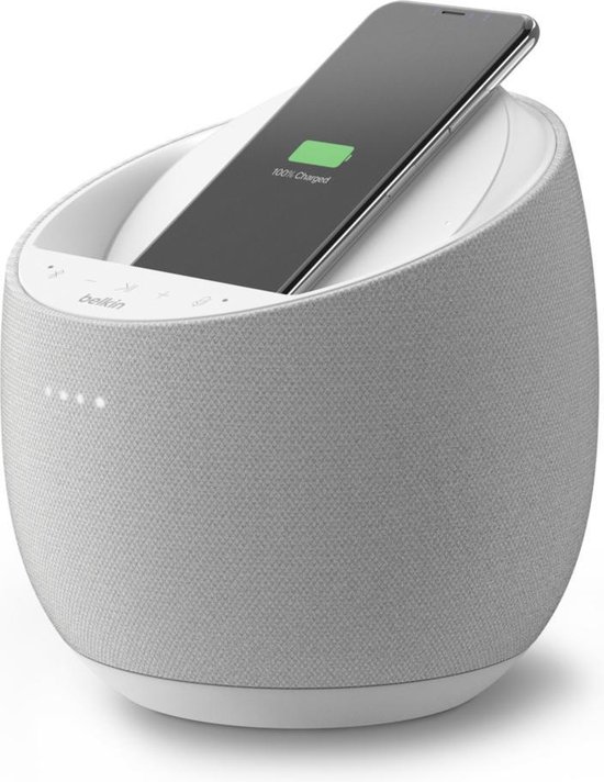 Belkin SoundForm Elite - Altavoz inteligente - Wi-Fi, Bluetooth - controlado por aplicación - 2 vías - blanco