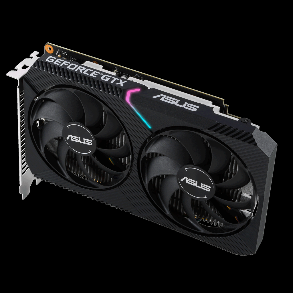 ASUS - DUAL-GTX1650-O4GD6-MINI-CSM - PCI Express 3.0 - NVIDIA GeForce GTX 1650 - 4 GB - GDDR6 SDRAM