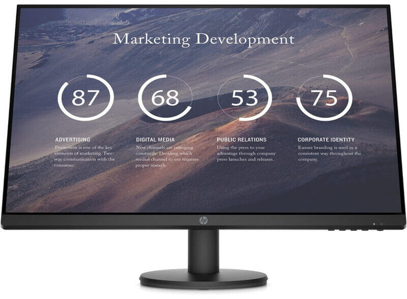 HP P27v G4 - LCD monitor - 27" - 1920 x 1080