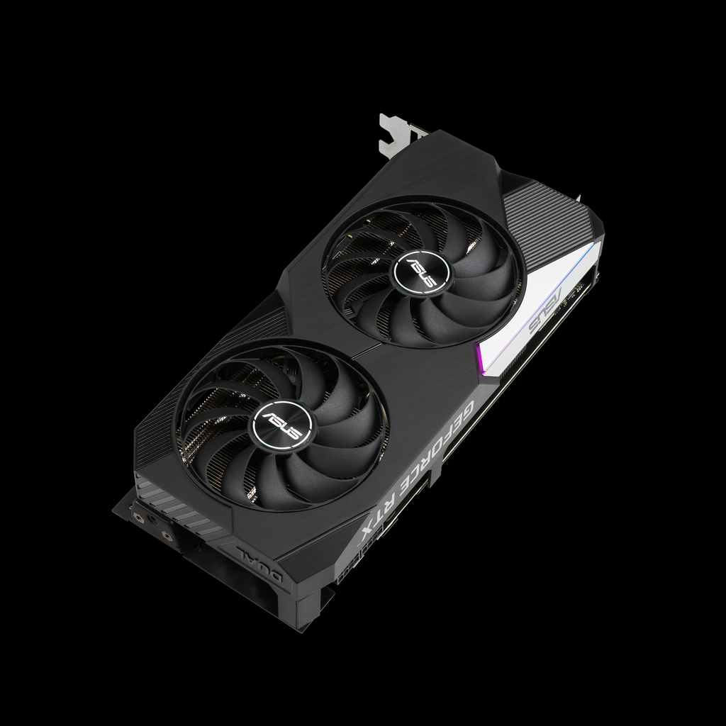 ASUS DUAL-RTX3070-O8G - OC Edition - tarjeta gráfica - GF RTX 3070 - 8 GB GDDR6 - PCIe 4.0 - 2 x HDMI, 3 x DisplayPort