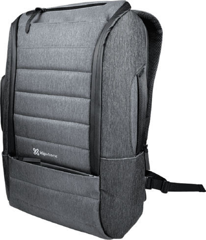 Klip Xtreme - Notebook carrying backpack - 15.6" - 1680D nylon - Gray blue