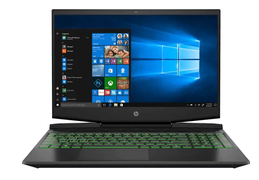 HP Pavilion Gaming 15-dk1037la - Notebook - 15.6" - 1920 x 1080 - Intel Core i7 I7-10750H / 4.5 MHz - 16 GB DDR4 SDRAM - 1.128 TB - Windows 10 Home - 1-year warranty - 309F7LA#ABM