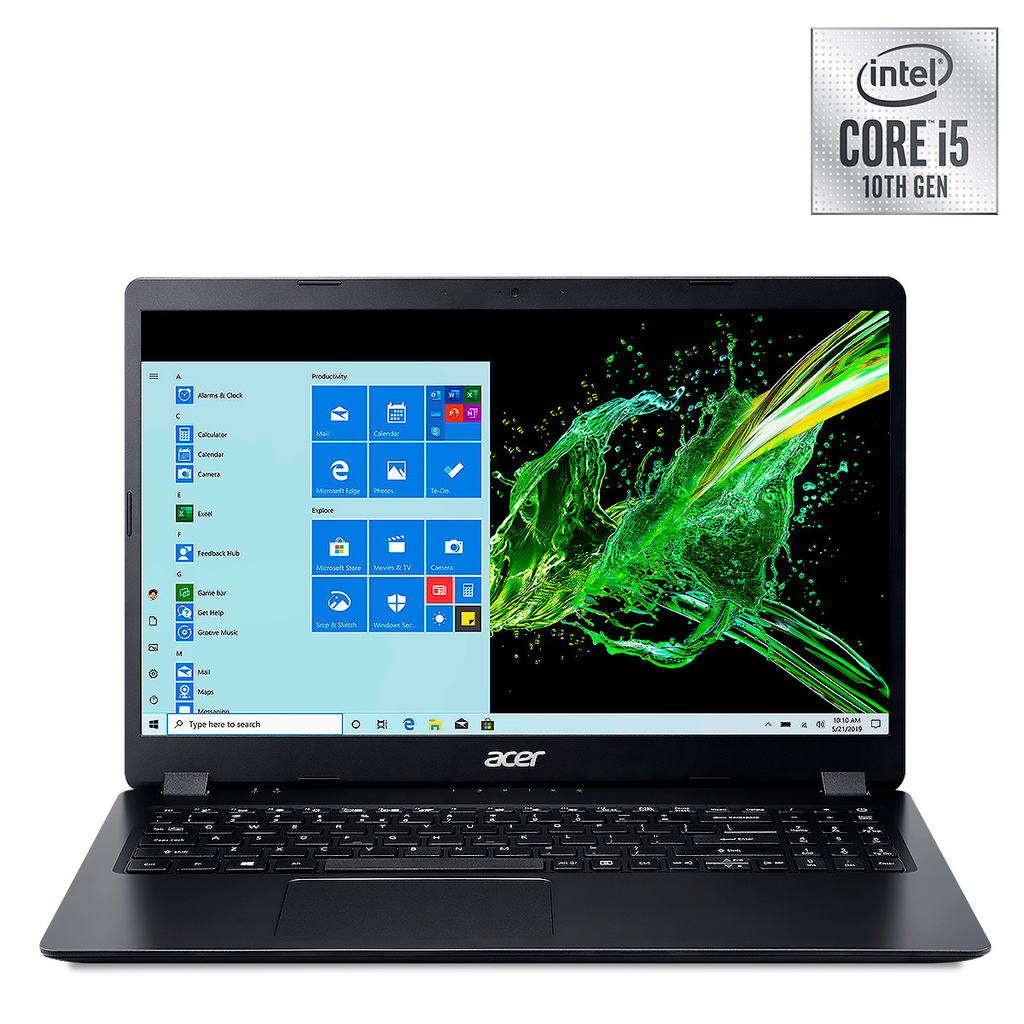 Acer A3 - Notebook - 15" - Intel Core i3 1005G - 4 GB - 1 TB - Windows 10 Home - Silver - NX.HS5AL.02C