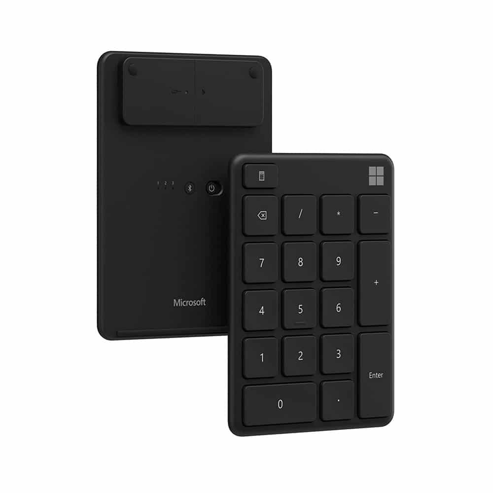 Microsoft - Keyboard - Wireless - All black - numerico