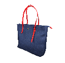 Xtech - Notebook carrying shoulder bag - 15.6" - Durable polyester - Blue with red accents - XTB-510
