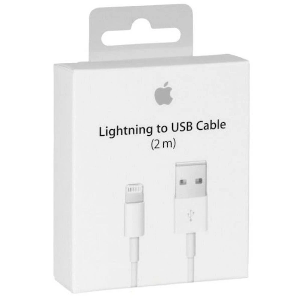 Apple - Lightning cable - USB (M) to Lightning (M) - 2 m - for Apple iPad/iPhone/iPod (Lightning)