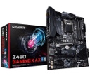 Gigabyte Z490 GAMING X AX - 1.0 - placa base - ATX - Socket LGA1200 - Z490 - USB 3.2 Gen 1, USB 3.2 Gen 2 - Gigabit LAN, Bluetooth, Wi-Fi - Tarjeta gráfica (CPU necesaria) - HD Audio (8-canales)