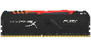 HyperX FURY RGB - DDR4 - módulo - 16 GB - DIMM de 288 espigas - 2666 MHz / PC4-21300 - CL16 - 1.2 V - sin búfer - no ECC - negro