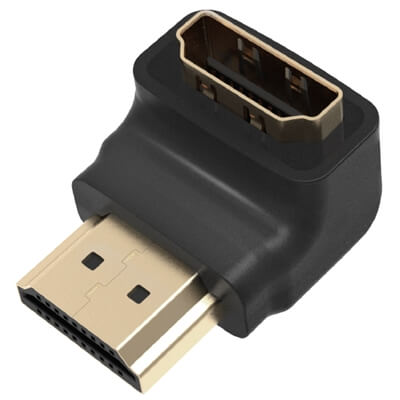 Xtech - HDMI adapter - Component video / audio - HDMI Male - HDMI Female - 90° angle XTC-344