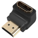 Xtech - HDMI adapter - Component video / audio - HDMI Male - HDMI Female - 90° angle XTC-344
