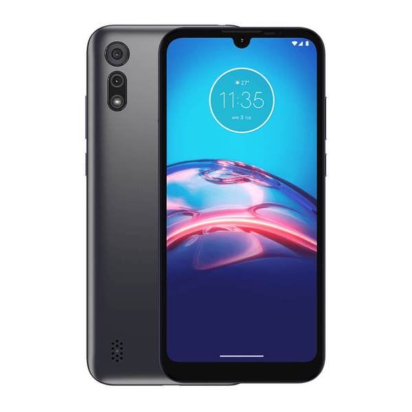 Motorola E6i - Smartphone - Android - 32 GB - Meteor gray - Touch - Dual SIM