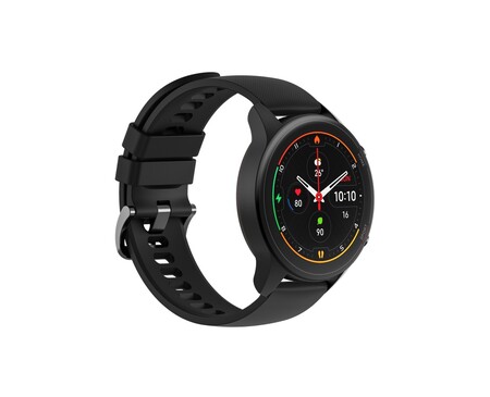 Xiaomi Mi Watch - Negro - reloj inteligente con correa - TPU - negro - tamaño de la muñeca: 130-220 mm - pantalla luminosa 1.39" - Bluetooth - 32 g
