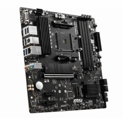 MSI B550M PRO - Placa base - micro ATX - Socket AM4 - AMD B550 - USB 3.2 Gen 1 - Gigabit LAN - Tarjeta gráfica (CPU necesaria) - HD Audio (8-canales)