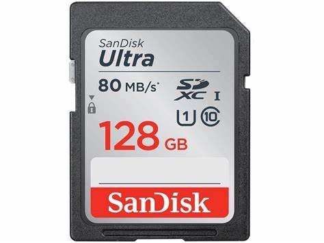 SanDisk Ultra - Tarjeta de memoria flash - 128 GB - UHS-I U1 / Class10 - SDXC UHS-I