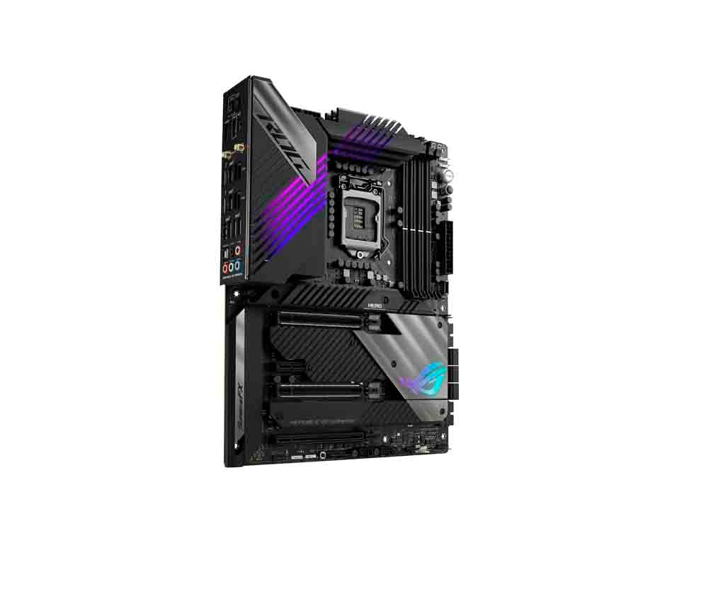 ASUS ROG MAXIMUS XIII HERO - Placa base - ATX - Socket LGA1200 - Z590 - USB-C Gen2, USB 3.2 Gen 1, USB 3.2 Gen 2, USB-C Gen 2x2 - Wi-Fi, Bluetooth, 2 x 2.5 Gigabit LAN - Tarjeta gráfica (CPU necesaria) - HD Audio (8-canales)