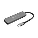 Klip Xtreme - Card reader - microSD / SD Memory Card - USB 3.0/USB-C - HDMI 4K - PD