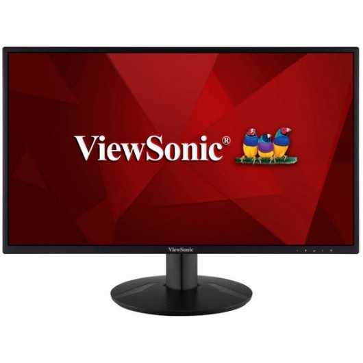 ViewSonic VA2418-sh - Monitor LED - 24" (23.8" visible) - 1920 x 1080 Full HD (1080p) @ 75 Hz - IPS - 250 cd/m² - 1000:1 - 5 ms - HDMI, VGA