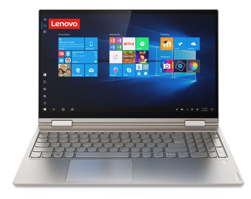 Lenovo Yoga C740-15IML - Notebook - 15.6" - Intel Core i7 I7-10510U - 12 GB - 512 GB SSD - Windows 10 - 1-year warranty