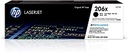 HP 206X - Alto rendimiento - negro - original - LaserJet - cartucho de tóner (W2110X) - para Color LaserJet Pro M255dw, M255nw, MFP M282nw, MFP M283cdw, MFP M283fdn, MFP M283fdw