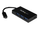 StarTech.com Concentrador USB 3.0 de 4 Puertos - USB-C a 1x USB-C y 3x USB-A - Hub USB Type-C a 1x USB Type-C a 3x USB-A - Hub - 4 x SuperSpeed USB 3.0 - sobremesa - para P/N: CFASTRWU3C, SDMSDRWU3AC, TB3DK2DPPD, TB3DK2DPPDUE, TB3DKDPMAW, TB3DKDPMAWUE