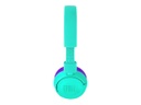 JBL JR300BT - Auriculares con diadema con micro - en oreja - Bluetooth - inalámbrico - verde azulado tropical