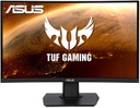 ASUS TUF Gaming VG24VQE - Monitor LED - curvado - 23.6" - 1920 x 1080 Full HD (1080p) @ 165 Hz - VA - 250 cd/m² - 3000:1 - 1 ms - 2xHDMI, DisplayPort - altavoces - negro